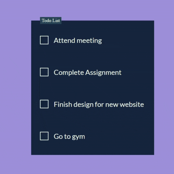 how to create pure css to do list using html and css.gif